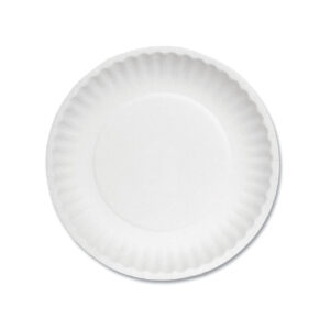 Bioco 20 farfurii rotunde, Premium, din carton, 18cm