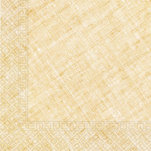 Procos 20 servetele galbene, compostabile, 3 straturi, 33x33 cm