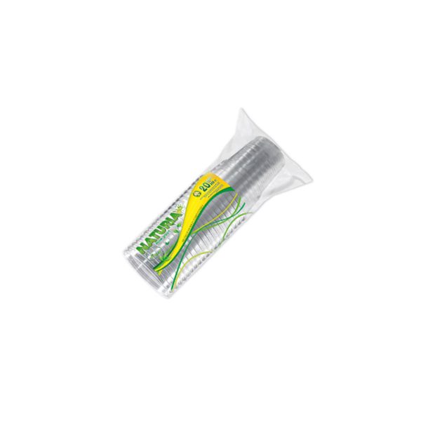 Aristea Naturia bio 20 pahare biodegradabile 250cc - imagine 2