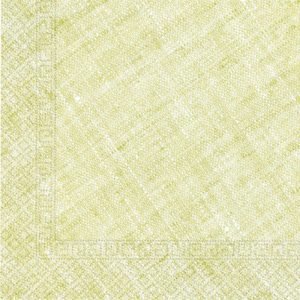 Procos 20 servetele verde lime, compostabile, 3 straturi, 33x33 cm