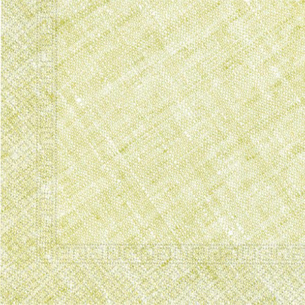 Procos 20 servetele verde lime, compostabile, 3 straturi, 33x33 cm