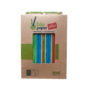 200 paie color mix din hartie