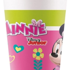 Procos 8 pahare carton FSC, decor Minnie, capacitate 200cc