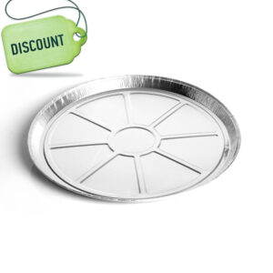 Tavita aluminiu pizza medie 27cm/650cc