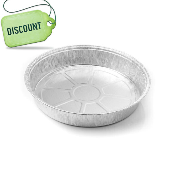 Tavita aluminiu tort mediu 23cm/1250cc