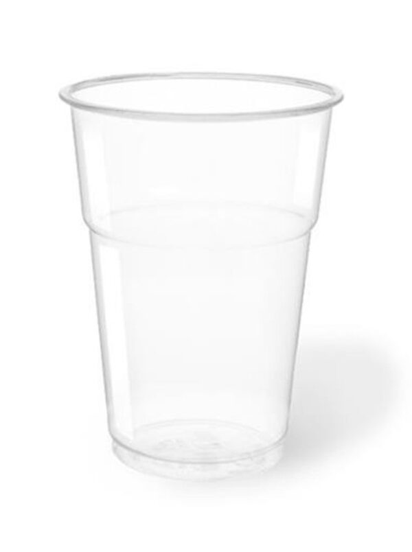 Aristea 50 pahare transparente R-Pet, 350cc