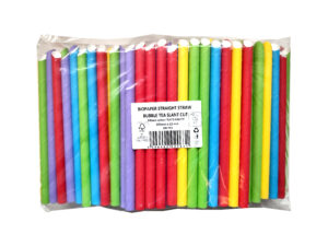 Bioco 200 paie hartie color FSC Mix Bubble Tea 200x12mm.
