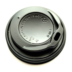 100 capace standard 80mm., negre, PS
