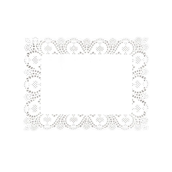 100 dantele hartie 25x35cm