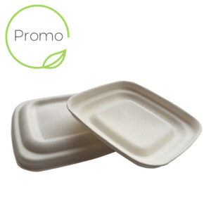Bioco 50 capace pentru sosierele de 70/130ml, biodegradabile si compostabile