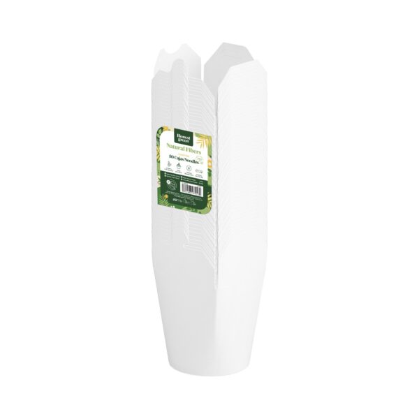 50 cutii albe pentru noodles, capacitate 750ml - imagine 2