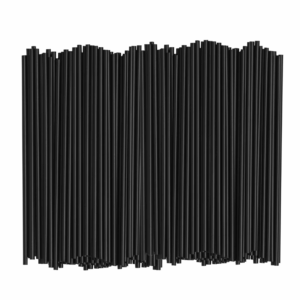 Bioco 250 paie negre PP, drepte, reutilizabile, 200xØ8mm